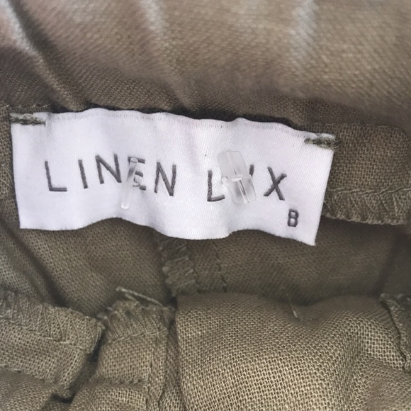 Linen lux shorts - Picture 4 of 5